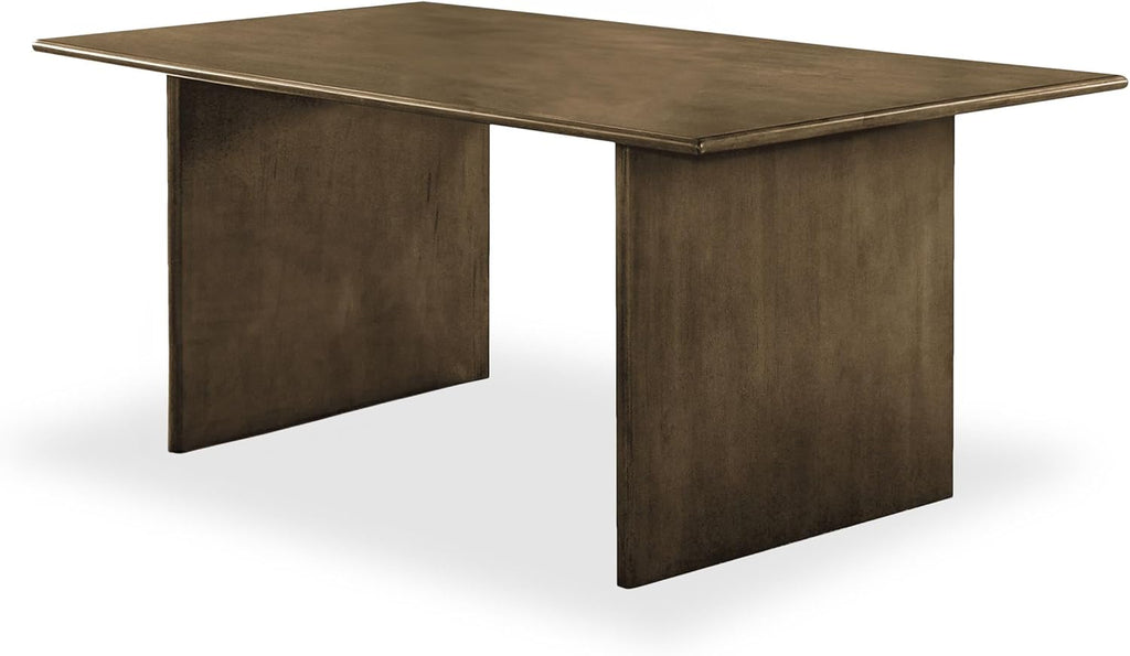 Furniture of America Alto Solid Wood Dining Table in Natural Finish