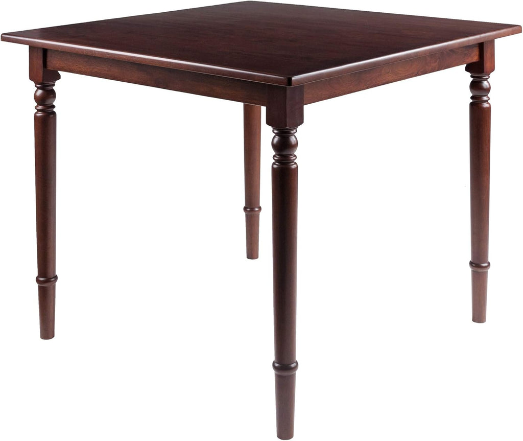 Ergode Mornay Dining Table - Elegant American Farmhouse Style, Walnut Finish