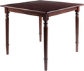 Ergode Mornay Dining Table - Elegant American Farmhouse Style, Walnut Finish