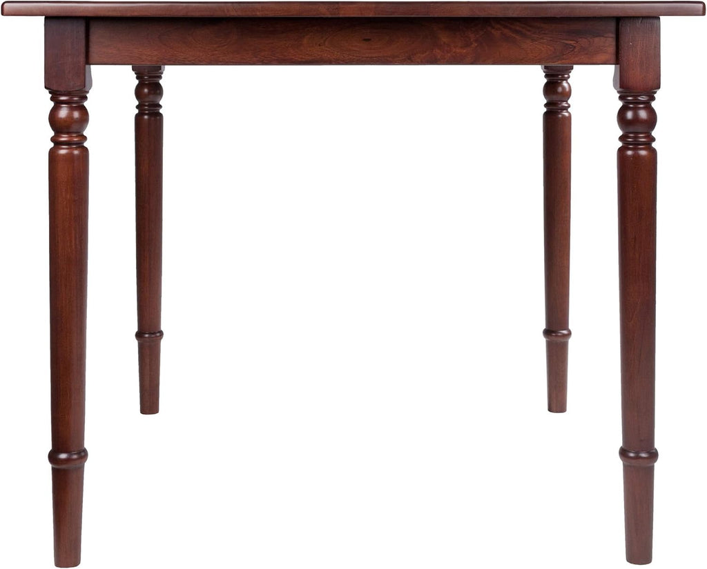 Ergode Mornay Dining Table - Elegant American Farmhouse Style, Walnut Finish